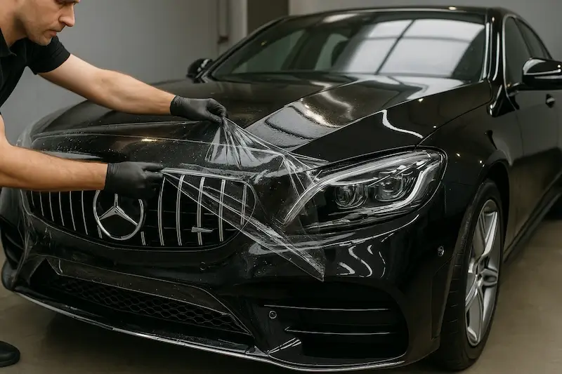 ما هي أفلام الحماية PPF للسيارات؟ دليلك الشامل من مراكز نانو لاين في الرياض